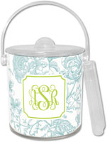 Boatman Geller - Create-Your-Own Lucite Ice Buckets (Floral Toile)