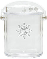 Non-Personalized Ice Buckets by Carved Solutions - Ship Wheel