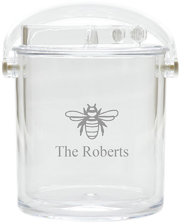 Personalized Ice Buckets by Carved Solutions - Bee