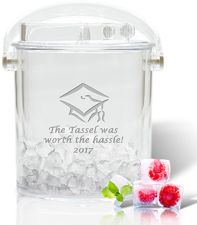 Personalized Ice Buckets by Carved Solutions - Tassel Worth The Hassle