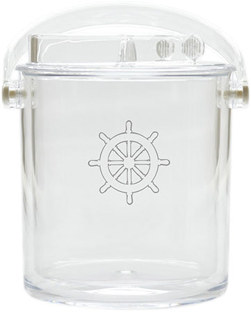 Non-Personalized Ice Buckets by Carved Solutions - Ship Wheel