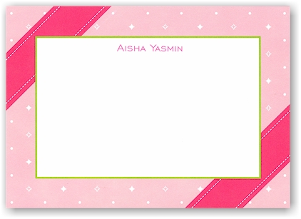 Boatman Geller - Banded Pink Invitations