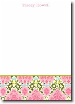 Boatman Geller - Pink Moroccan Damask Invitations