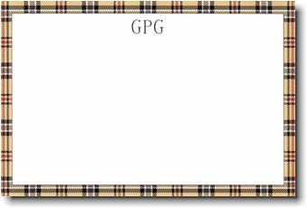 Boatman Geller - Town Plaid Invitations