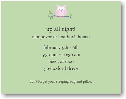 Boatman Geller - Owl Birth Announcements/Invitations Boatman Geller - Owl Birth Announcements/Invitations