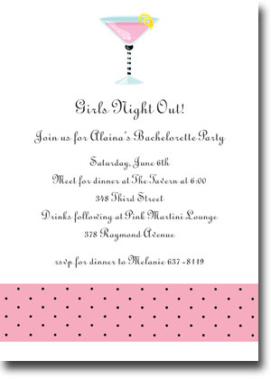 Boatman Geller Invitations - Cosmo Pink (V) Boatman Geller Invitations - Cosmo Pink (V)