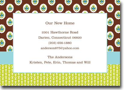 Boatman Geller Invitations - Provincial Brown (H) Boatman Geller Invitations - Provincial Brown (H)