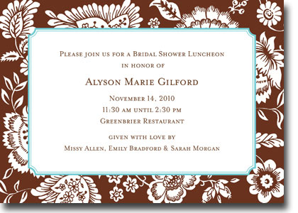 Boatman Geller Invitations - Savannah Brown Boatman Geller Invitations - Savannah Brown