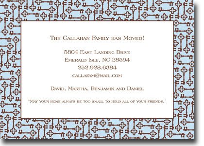 Boatman Geller Invitations - Key Repeat