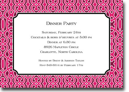 Boatman Geller Invitations - Cameron Pink