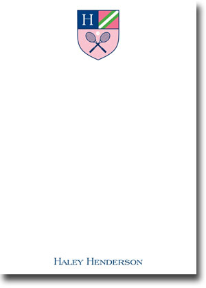 Boatman Geller Invitations - Crest Tennis (V) Boatman Geller Invitations - Crest Tennis (V)