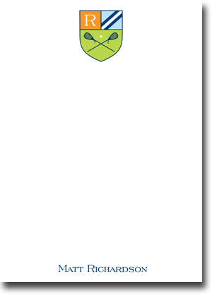 Boatman Geller Invitations - Crest Lacrosse (V) Boatman Geller Invitations - Crest Lacrosse (V)