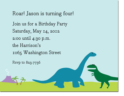 Boatman Geller - Dino Invitations Boatman Geller - Dino Invitations