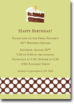 Boatman Geller - Birthday Cake Invitations (V)