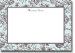 Boatman Geller Invitations - Floral Toile Aqua