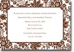 Boatman Geller Invitations - Willow Floral Brown