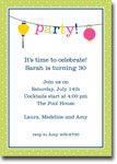 Boatman Geller - Banner Party Lanterns Invitations (V)