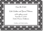 Boatman Geller Invitations - Medallion Border Black