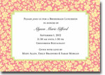 Boatman Geller - Soho Floral Melon Invitations