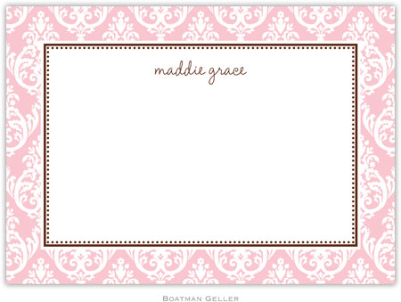 Boatman Geller - Create-Your-Own Birth Announcements/Invitations (Madison Damask)