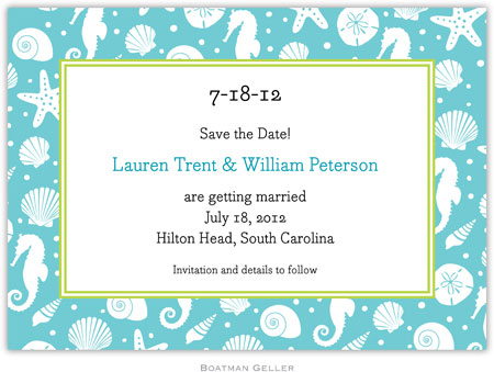 Boatman Geller - Create-Your-Own Birth Announcements/Invitations (Jetties) Boatman Geller - Create-Your-Own Birth Announcements/Invitations (Jetties)