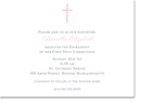 Boatman Geller - Communion (Pink) Invitations