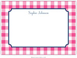 Boatman Geller - Create-Your-Own Birth Announcements/Invitations (Classic Check)