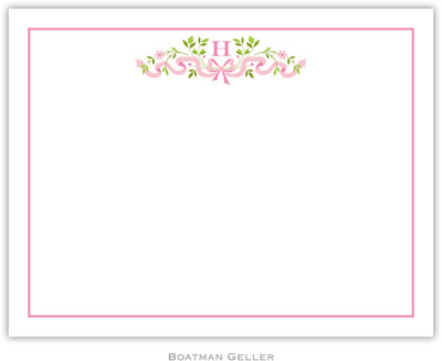 Boatman Geller - Ribbon Pink Birth Announcements/Invitations