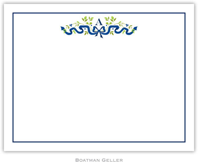 Boatman Geller - Ribbon Navy Birth Announcements/Invitations Boatman Geller - Ribbon Navy Birth Announcements/Invitations
