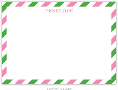Boatman Geller - Via Pink & Green Birth Announcements/Invitations Boatman Geller - Via Pink & Green Birth Announcements/Invitations
