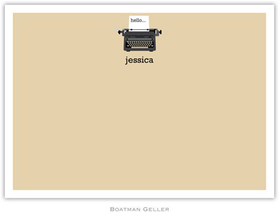 Boatman Geller - Typewriter Birth Announcements/Invitations Boatman Geller - Typewriter Birth Announcements/Invitations