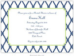 Boatman Geller - Bamboo Navy & Green Birth Announcements/Invitations