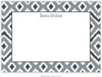 Boatman Geller - Ikat Gray Birth Announcements/Invitations