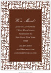 Boatman Geller - Keys Chocolate Birth Announcements/Invitations