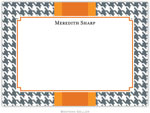 Boatman Geller - Alex Houndstooth Gray Birth Announcements/Invitations