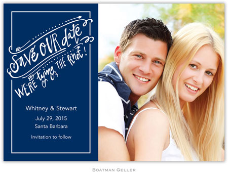 Boatman Geller - Create-Your-Own Digital Photo Cards (Save the Date Knot)