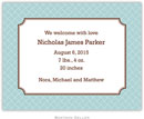 Boatman Geller - Create-Your-Own Birth Announcements/Invitations (Basketweave)