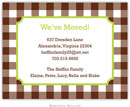 Boatman Geller - Create-Your-Own Birth Announcements/Invitations (Classic Check)