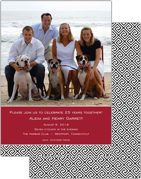 Boatman Geller - Create-Your-Own Photo Cards (Greek Key) Boatman Geller - Create-Your-Own Photo Cards (Greek Key)