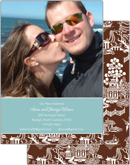 Boatman Geller - Create-Your-Own Photo Cards (Chinoiserie) Boatman Geller - Create-Your-Own Photo Cards (Chinoiserie)
