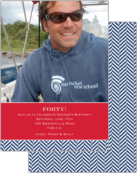 Boatman Geller - Create-Your-Own Photo Cards (Herringbone) Boatman Geller - Create-Your-Own Photo Cards (Herringbone)