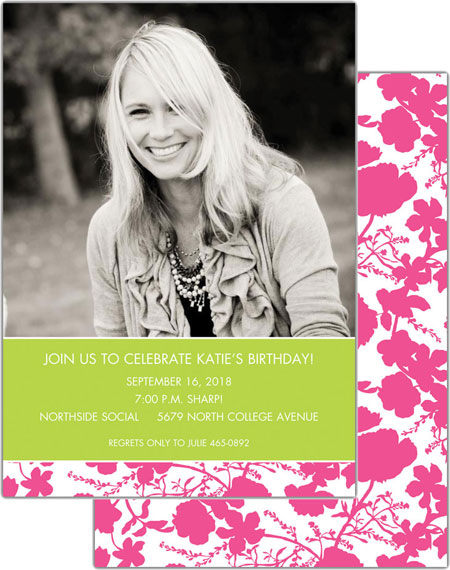 Boatman Geller - Create-Your-Own Photo Cards (Eliza Floral) Boatman Geller - Create-Your-Own Photo Cards (Eliza Floral)