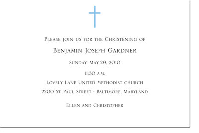 Boatman Geller - Cross Birth Announcements/Invitations