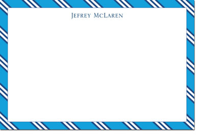 Boatman Geller - Repp Tie Blue & Navy Birth Announcements/Invitations Boatman Geller - Repp Tie Blue & Navy Birth Announcements/Invitations