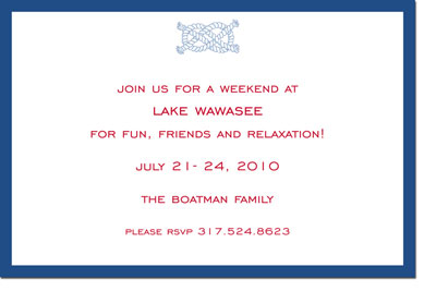 Boatman Geller - Knot Birth Announcements/Invitations