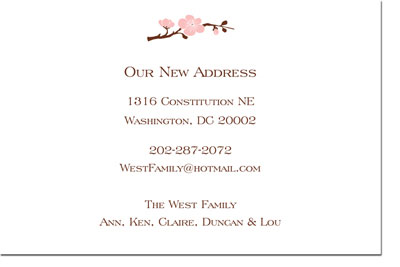 Boatman Geller - Blossom Birth Announcements/Invitations Boatman Geller - Blossom Birth Announcements/Invitations