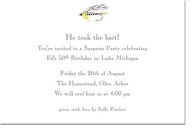 Boatman Geller - Angler Birth Announcements/Invitations