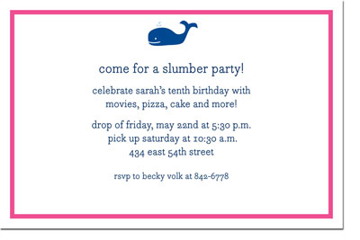 Boatman Geller - Whale Navy Birth Announcements/Invitations