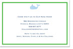 Boatman Geller - Whale Birth Announcements/Invitations Boatman Geller - Whale Birth Announcements/Invitations