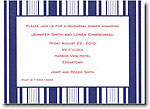 Boatman Geller - Navy Multistripe Invitations